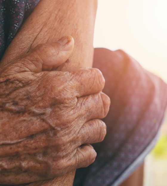 Câncer de pele em pessoas idosas